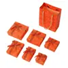 En stock Cielo y Tierra Cubierta Caja de Empaque para Joyería Caja de Joyería Impresa Clásica para Anillo Pulsera Collar Caja de Regalo para Empaque de Joyería