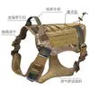 Arnés de pecho para mascotas perro arnés táctico de pecho perro cuerda de tracción de nailon chaleco ropa exterior militar entrenamiento de perros correa de pecho venta al por mayor