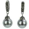 Pendientes de perlas vintage para mujer, de nicho, de alta gama, sencillos, ligeros, de lujo, elegantes, combinables, producto nuevo de 2025.