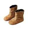 Botas de Cano Curto Planas da Moda Versáteis Estilo Coreano para Crianças Outono 2026