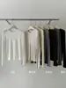 Shengdu26 Otoño Nuevo Camiseta de Manga Larga Fina con Cuello Redondo para Mujer Elástica Adelgazante Top Básico Capa Interior