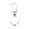 Cabezal de Cremallera Removible Equipaje Abrigo Ropa Zapatos y Botas Reemplazo sin Herramientas Tirador de Cremallera Colgante Cabezal de Cremallera Metal