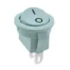 Interruptor Kcd11 con Forma de Barco Certificado Tuv Europeo Redondo Superior Superior e Inferior 2 Pines 2 Velocidades Cian Electrodomésticos Atomizador Interruptor Pequeño