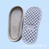 Novas Pantufas com Solado de Espuma EVA Bolha e Fio de Seda Gelo Lã Tecido à Mão Solado Resistente ao Desgaste Crochê
