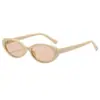 Novos Óculos de Sol Fashion Retrô, Óculos de Sol Clássicos com Armação Oval para Homens e Mulheres, Óculos para Styling de Sessão de Fotos ao Ar Livre, Transfronteiriço