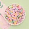 Mini Brilhante Misturado Estrela Letra DIY Cola de Creme Capa de Celular Brincos Grampo de Cabelo Joias Acessórios de Resina Atacado