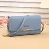 Billetera Nueva para Mujer 2025 Estilo Coreano Gran Capacidad Bolso de Hombro Multifuncional Bolso de Mano Mediano Billetera para Monedas