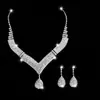 Collar de Perlas de Moda Popular Transfronterizo para Mujer, Joyería de Novia, Pendientes, Accesorios de Cadena para Clavícula de Lujo de Gama Alta de Nicho