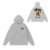 Marca de Moda Extranjera Stu Sudadera Otoño e Invierno Chaqueta con Capucha Casual Holgada para Hombres y Mujeres Parejas Ins