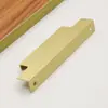 Puxador de Vidro para Armário Espelhado, Fácil de Instalar, Sem Furos, Puxador de Porta de Armário Espelhado para Guarda-Roupa, Puxador Embutido de Borda Oculta para Armário de Cozinha
