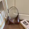 Bolsa Tote Simples Fresca e Estilosa para Ombro 2026 Novo Estilo para Trabalho e Deslocamento Cor Sólida Elegante de Ombro Único Transversal Tendência