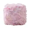 Hilo de Mohair Fino Girado a Mano y Mezclado a Mano Certificado de Seguridad para Bebés Color Caramelo Hilo de Lana DIY para Gorros de Crochet Hechos a Mano