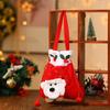 Bolsa de Regalo Calcetín de Navidad Cepillo Caramelo Bolsa Tote Infantil Jardín de Niños Centro Comercial Bolsa de Manzana Suministros de Navidad