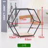 Suministro Estante Hexagonal Estante de Pared Pared de Sala de Estar Colgante de Pared Habitación Dormitorio Almacenamiento de Pared