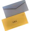 Envelope de Convite Comercial Perolado Criativo com Logo Hot Stamping Revestimento de Papel Kraft Espesso Estilo Retrô Pronto para Venda