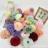 Crisântemo Artificial Decoração de Salão de Casamento Adereços de Fotografia Arranjo de Flores DIY Tecido de Seda Crisântemo de Mil Camadas Grampo de Cabelo Arranjo de Flores Atacado
