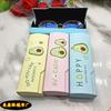 Bonita caja de gafas ópticas para miopía de moda.