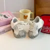 Zapatos para caminar de bebé, tenis de suela suave con puntera en forma de concha, para niños y niñas, con diseños de estrellas, adecuados para bebés y niños pequeños, colección de otoño, y un estilo "sucio" para niñas