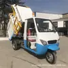 Fábrica de triciclos para recolección de residuos domésticos vehículo de limpieza para eliminación de residuos industriales triciclo sanitario eléctrico de tres ruedas de alta calidad