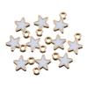 Fabricantes de acessórios para joias faça você mesmo atacado gota de óleo estrela lua liga pequeno pingente colar pulseira joia pingente