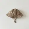 Sombrero de Bebé Yipan Otoño e Invierno Nuevo Estrella Pana Sombrero Cubo Infantil Cálido Cortavientos Sombrero de Pescador para Bebé