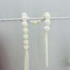 Colección Completa de Suministros para Decoración de Habitaciones de Boda, Accesorios para Escenarios, Cadenas de Bolas de Tela, Colgantes para Banquetes de Compromiso, Decoración de Pared de Fondo para Bodas