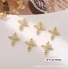 Directamente del fabricante: Decoraciones para Uñas con Forma de Cruz Incrustadas de Diamantes, Adornos de Cruz para Uñas, Rhinestones de Aleación Completa de Diamantes en Forma de Cruz al por Mayor