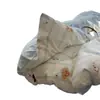Juego de ropa de cama de cuatro piezas de algodón lavado de Clase A con gasa de doble capa, juego de tres piezas para dormitorio, suave y adecuado para dormir desnudo