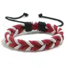 Pulseiras Frescas para Casal Estilo Coreano, Pulseiras Trançadas Artesanais Estilo Étnico, Pulseiras Simples Casuais, Acessórios da Moda