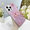 Capa de Celular Glitter Ins Laço iPhone Apple 16 134 Transparente 15Pro Max Modelo Quente S25432U