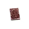 Placa de Madeira de Jucá Fulminada Caixa Thangka Zhenwu Pingente Ferramenta Ritualística Taoísta Acessório Portátil Material Antigo Esculpido Escuro