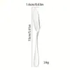 Venta al por mayor de fábrica cuchillo de mantequilla de acero inoxidable cuchillo para pastel mantequilla repostería cuchillo para queso queso pan estilo ins cuchillo para mermelada