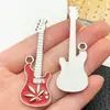 Acessórios de guitarra com estilo punk europeu e americano transfronteiriço com design de gota para DIY hip-hop música colar acessórios para roupas masculinas e femininas Amazon