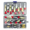 Set de señuelos de lentejuelas para lance a larga distancia en agua dulce y salada, especializado para lubina y peces pequeños