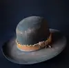 Sombrero de lana transfronterizo Amazon LAZADA, bombín británico vintage, gran oferta, sombrero de otoño e invierno, sombrero de jazz para hombre.
