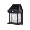 Nueva luz solar simulación cámara de vigilancia iluminación de patio exterior inducción de cuerpo humano LED iluminación de control remoto