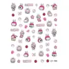 Funda para teléfono Caperucita Roja DIY Original Labubu Pegatina Decorativa para Computadora Pegatina en Relieve para iPad