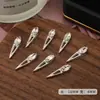 Lz Mismo Estilo Arte de Uñas Aleación Accesorios Borde de Encaje Pedrería Pegatinas para Uñas Hueco Deslumbrante Lujo Zircón Palacio Decoración de Uñas