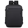 Nueva mochila casual de moda para hombre, simple, de negocios, con USB, ligera, de viaje, de gran capacidad, para portátil, para mujer