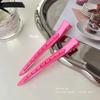 Colorido Clip Posicionador Esponjoso para Raíz de Cabello Maquillaje Hecho Listo Cabello Roto Flequillo Lateral Clip de Pico de Pato DIY Accesorios para el Cabello Pegamento en Crema