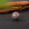 Bola de cristal de cuarzo rosa natural de 2 cm, ágata roja, accesorios para joyería DIY, adornos de feng shui transfronterizos