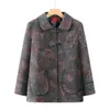 Chaqueta Nueva de Otoño para Abuela, Ropa Casual con Cuello Solapa para Mujeres de Mediana Edad y Mayores, Ropa para Mamá para Primavera y Otoño, Atuendo de Señora Mayor