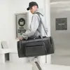 Bolso de Mano Ligero y Sencillo Unisex Plegable Gran Capacidad Hombro Único Doble Uso Bolsa de Viaje Multifuncional Bolsa de Equipaje Plegable