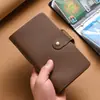 Portatarjetas para Hombre Piel Genuina Gran Capacidad Múltiples Ranuras para Tarjetas Portatarjetas Bancarias Portatarjetas de Negocio para Mujer Antidesmagnetización Almacenamiento de Documentos Portatarjetas