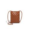 Bolsa para Celular Modelo Novo 2026 para Mulheres, Bolsa Tecida Artesanal de Moda Vintage, Bolsa de Ombro Transversal Simples e Versátil em Estilo Europeu e Americano