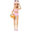 Traje de Banho Barbie Dream Besties Malibu c/ Acessórios.