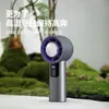 Ventilador de Refrigeração Portátil Sem Lâminas Transfronteiriço com Ventilador de Turbina de Alta Velocidade de 100 Velocidades, Ventilador Pequeno Portátil de Resfriamento por Gelo