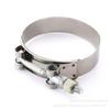 [Fábrica] Braçadeira de mangueira de aço inoxidável 304 resistente com parafuso em T, braçadeira de mangueira de admissão de ar da turbina do radiador, braçadeira do intercooler
