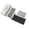Estuche para Gafas al por Mayor de Fábrica en Stock, Caja de Almacenamiento Hecha a Mano de Cuero con Hebilla Magnética, Estuche Suave con Botón a Presión, Se Puede Personalizar con Logo, Envío Gratis