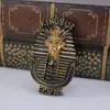 Imanes de Refrigerador Egipcios Transfronterizos, Imanes de Refrigerador de Viaje, Souvenirs de Faraón Pirámide, Adornos Tridimensionales, Imanes Magnéticos para Refrigerador